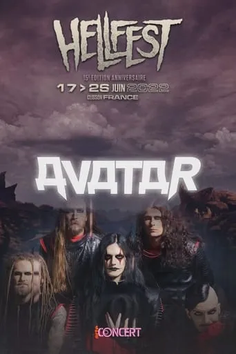 Avatar - Au Hellfest 2022 movie poster - Rated 6.1/10