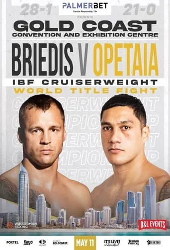 Mairis Briedis vs. Jai Opetaia movie poster - Entertainment content