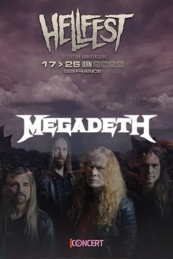 Megadeth - Hellfest 2022 movie poster - Entertainment content