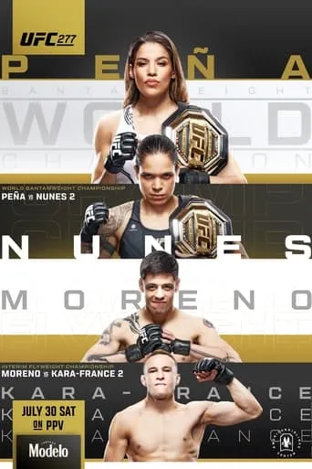 UFC 277: Peña vs. Nunes 2 movie poster - Rated 3/10