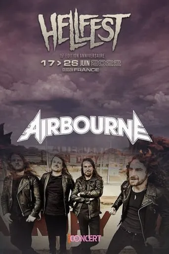 Airbourne : Au hellfest 2022 movie poster - Entertainment content
