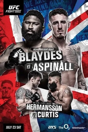 UFC Fight Night 208: Blaydes vs. Aspinall movie poster - Entertainment content