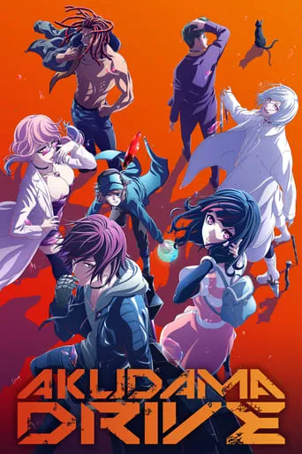 Akudama Drive TV series poster - Rated 7.6/10