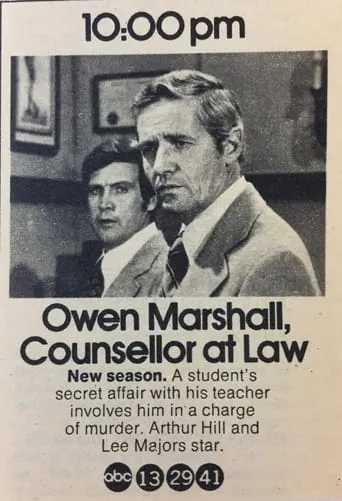 Owen Marshall: Counselor at Law TV series poster - Rated 6.3/10