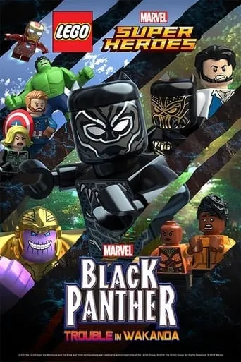 LEGO Marvel Super Heroes - Black Panther: Trouble in Wakanda TV series poster - Rated 3.5/10