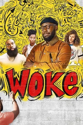 Woke TV series poster - Rated 5.364/10