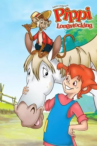 Pippi Longstocking TV series poster - Rated 6.8/10