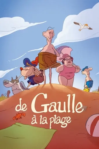 De Gaulle at the Beach TV series poster - Rated 8/10