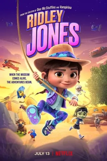 Ridley Jones TV series poster - Rated 6.8/10
