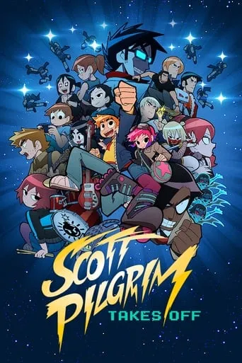 Scott Pilgrim Takes Off TV series poster - Rated 8.086/10
