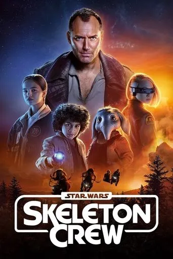 Star Wars: Skeleton Crew TV series poster - Rated 7.055/10