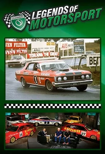 Shannons Legends of Motorsport TV series poster - Rated 10/10