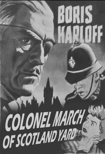 Colonel March of Scotland Yard TV series poster - Rated 7.3/10