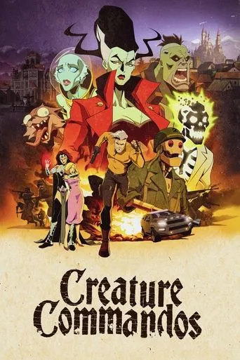 Creature Commandos TV series poster - Rated 7.86/10