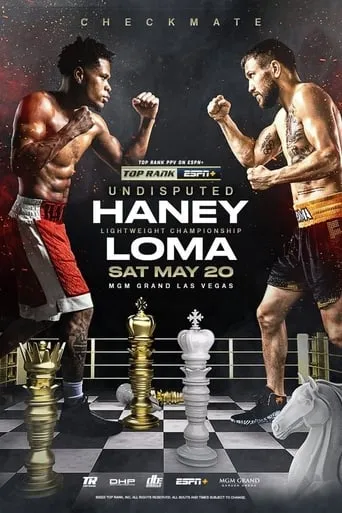Blood, Sweat & Tears: Haney vs. Lomachenko TV series poster - Rated 10/10