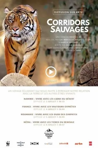 Corridors sauvages TV series poster - Rated 10/10