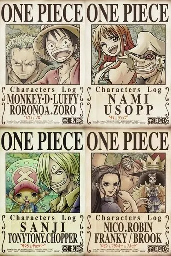 One Piece Characters Log TV series poster - Rated 8/10