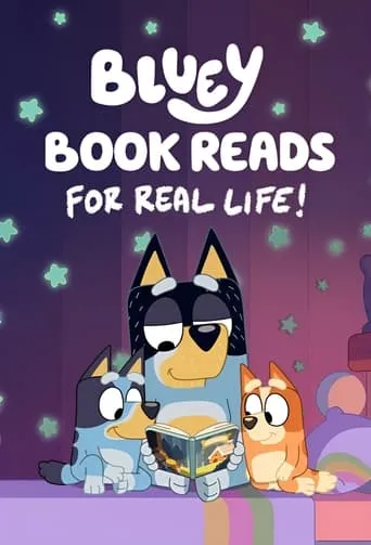 Bluey Book Reads TV series poster - Rated 10/10