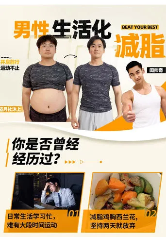 男性生活化减脂 TV series poster - Rated 9/10