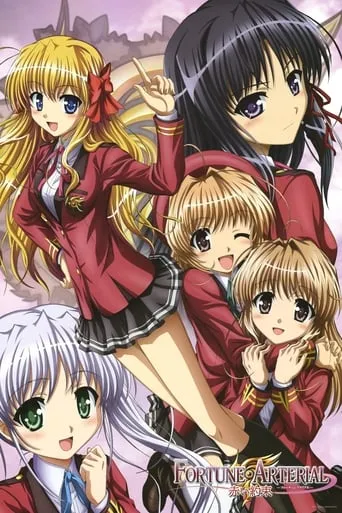 Fortune Arterial: Red Promise TV series poster - Rated 4.944/10
