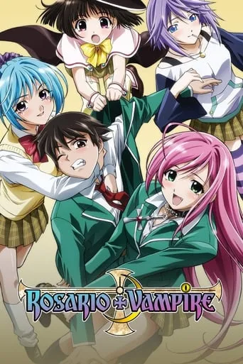 Rosario + Vampire TV series poster - Rated 7.9/10
