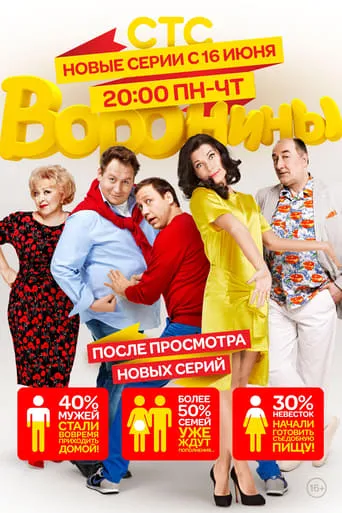 The Voronins TV series poster - Rated 6.682/10