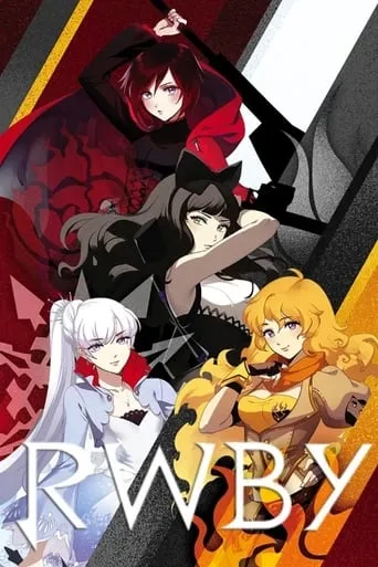 RWBY TV series poster - Rated 7.8/10