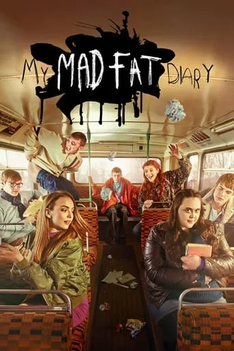My Mad Fat Diary TV series poster - Rated 8.095/10