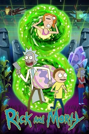 Rick and Morty TV series poster - Rated 8.699/10