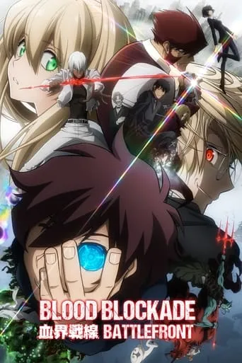 Blood Blockade Battlefront TV series poster - Rated 7.059/10