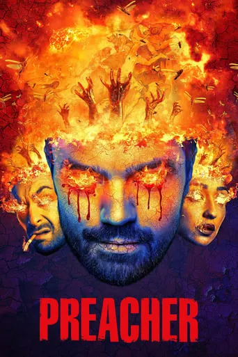 Preacher TV series poster - Rated 7.455/10