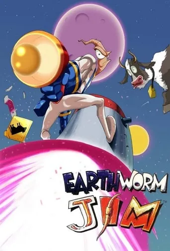 Earthworm Jim TV series poster - Rated 7.2/10