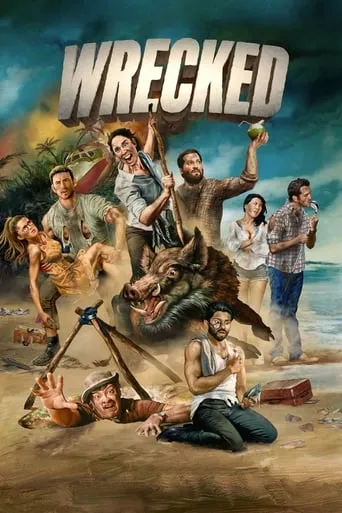 Wrecked TV series poster - Rated 6.549/10
