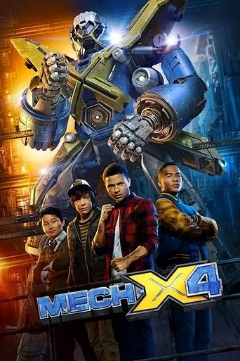 MECH-X4 TV series poster - Rated 8/10
