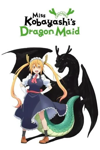 Miss Kobayashi's Dragon Maid TV series poster - Rated 8.376/10