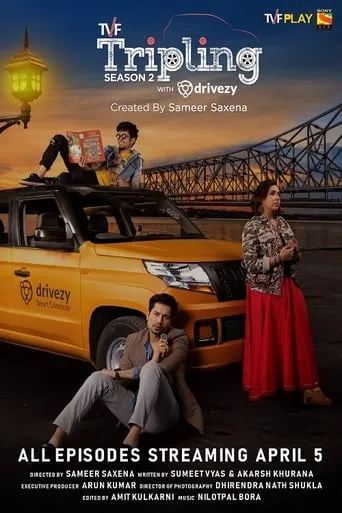 TVF Tripling TV series poster - Rated 7.583/10
