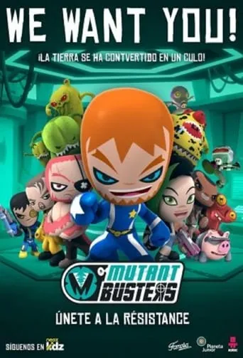 Mutant Busters TV series poster - Rated 6.7/10