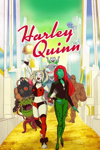 Harley Quinn TV series poster - Rated 8.338/10