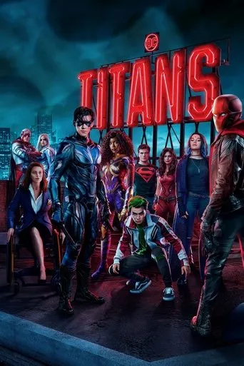 Titans TV series poster - Rated 7.9/10