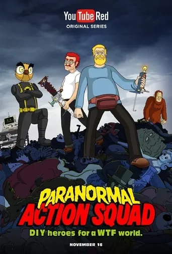 The Paranormal Action Squad TV series poster - Rated 3.5/10