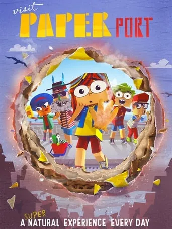 Paper Port TV series poster - Rated 7/10