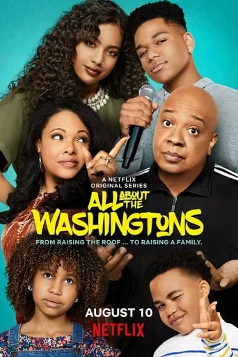 All About the Washingtons TV series poster - Rated 5.6/10