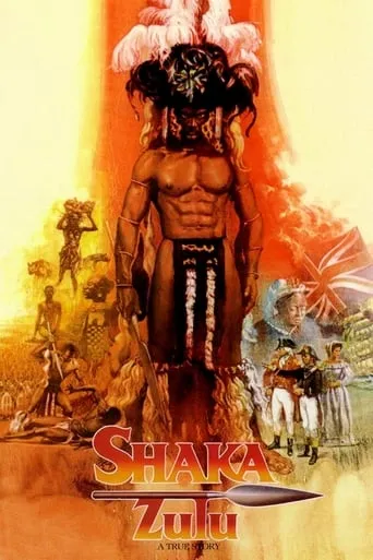 Shaka Zulu TV series poster - Rated 7.1/10