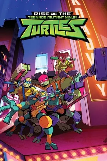 Rise of the Teenage Mutant Ninja Turtles TV series poster - Rated 7.4/10