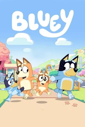 Bluey TV series poster - Rated 8.605/10