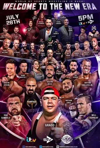WOS Wrestling TV series poster - Rated 10/10