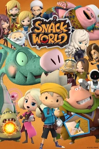 Snack World TV series poster - Rated 5.5/10