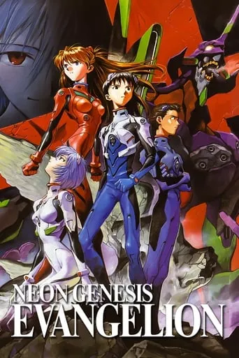 Neon Genesis Evangelion TV series poster - Rated 8.6/10