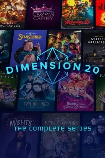 Dimension 20 TV series poster - Rated 9.3/10