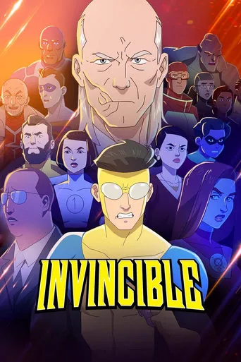 INVINCIBLE TV series poster - Rated 8.6/10